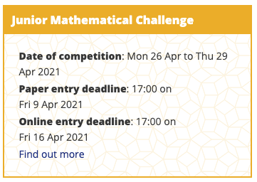 【国际数学学术活动大全 第3期】UKMT数学学术活动——英国最大的数学组织