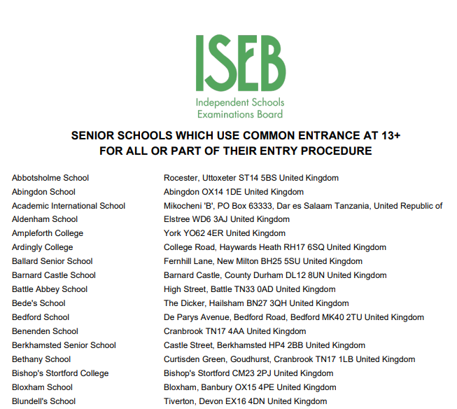 大部分英国私校自己设计11+入学考试题，如何确定和准备目标私校入学考试考什么？