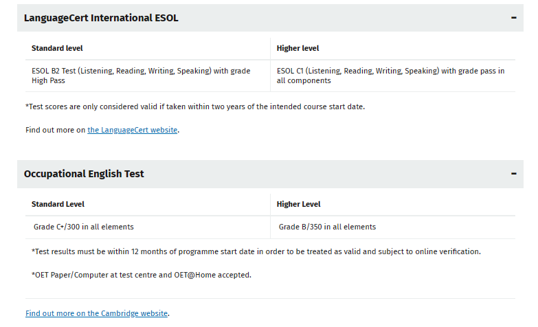 LSE更新ESL的申请条件：不再认可PTE成绩！G5的语言标化成绩要求为...