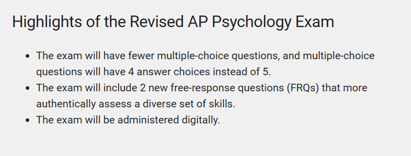 AP心理学考纲&题型新变化！大考在即，如何备考冲刺5分？