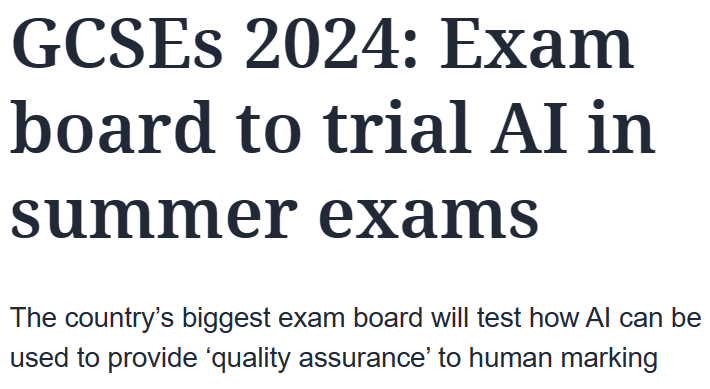 重磅！AQA考试局宣布A-Level将试行AI阅卷！对学生有何影响？