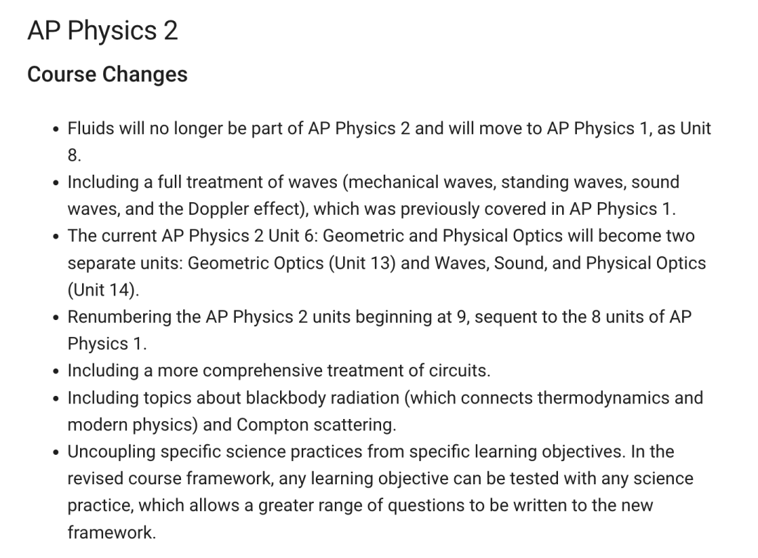 AP科目考纲大变动，原因竟是…这5门学科均被波及！来看看你的2025 AP选科是否”躺枪“→