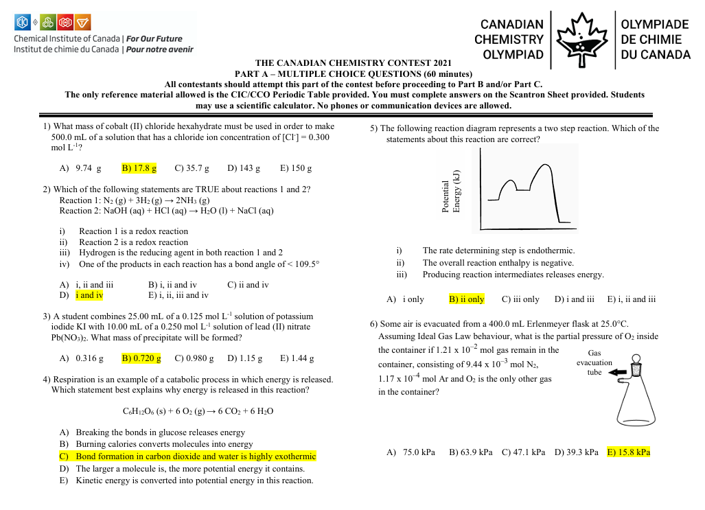 必看！高效备考UKChO/CCC化学竞赛妙招！藤校组合拳考察内容详解！