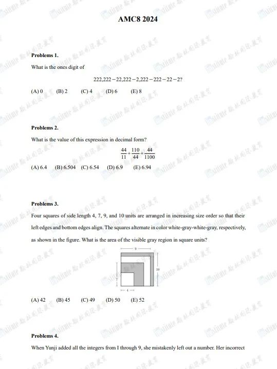 别犹豫！翰林AMC8预报名进行中！数学地基从这里开始！