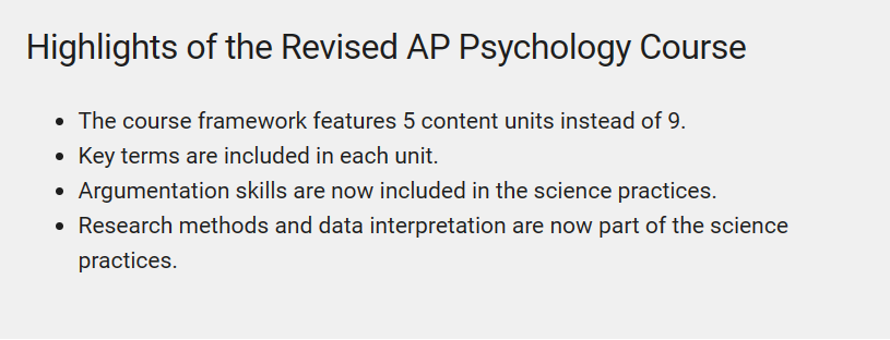 25年AP心理学迎来巨大改革？课程修订、考纲变化，考生有哪些需要注意？