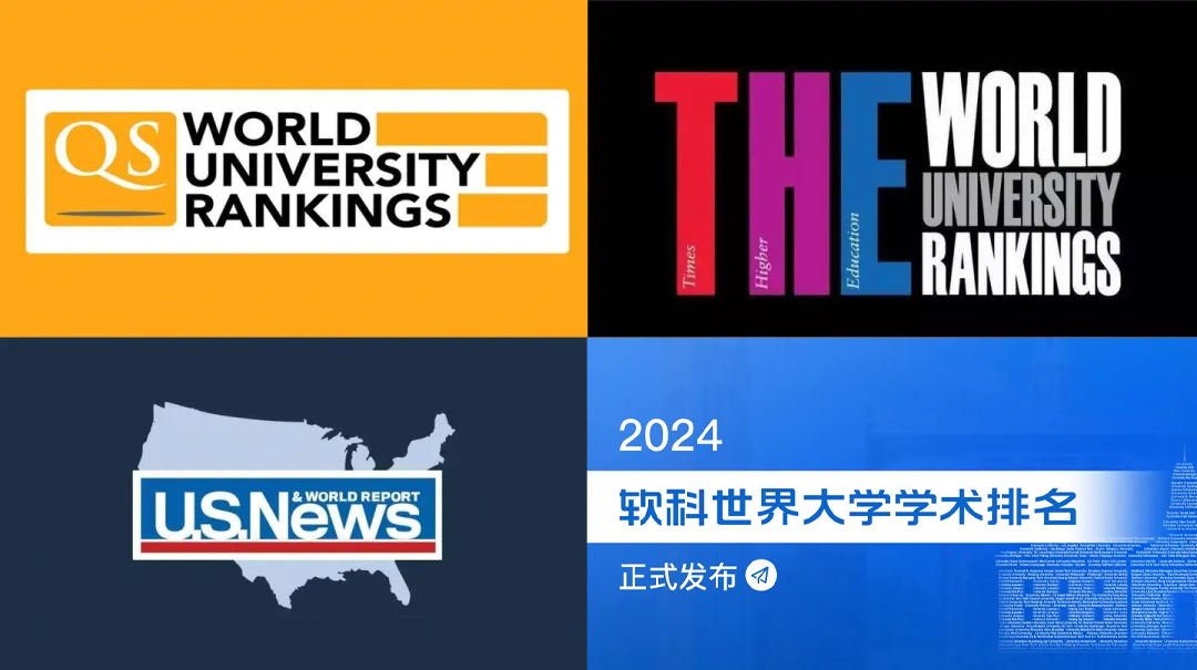 绝对实力派！55所大学并列2025年<QS/THE/USNews/软科>四大排名前100！