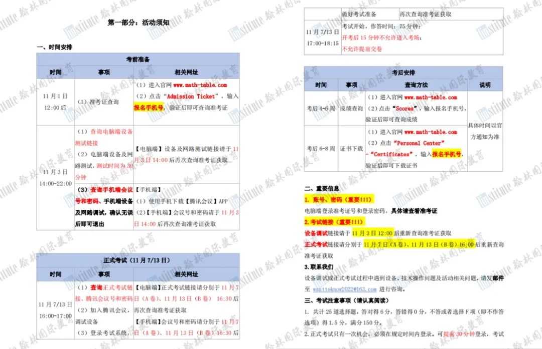 B卷考点预测！距AMC10/12 B卷开考只剩2天，这些答题攻略&考试细则必看！