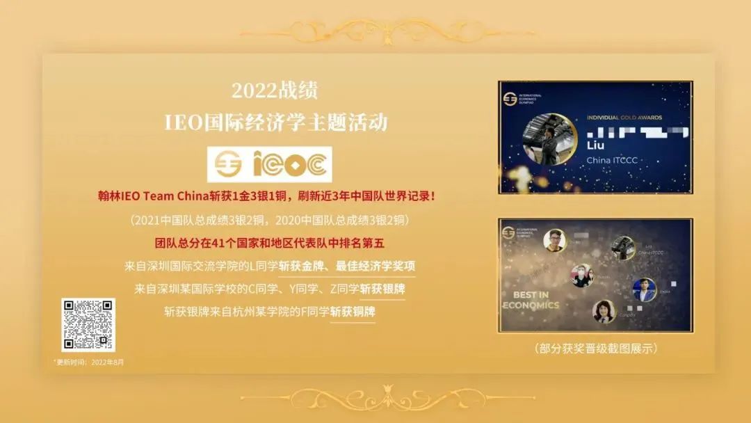 延期！2025 IEO经济奥赛11月30日截止报名！经济er们别再犹豫！