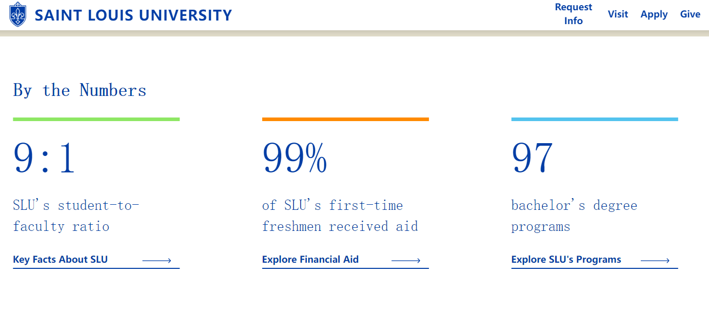 圣路易斯大学介绍！一篇了解圣路易斯大学实力及专业设置！