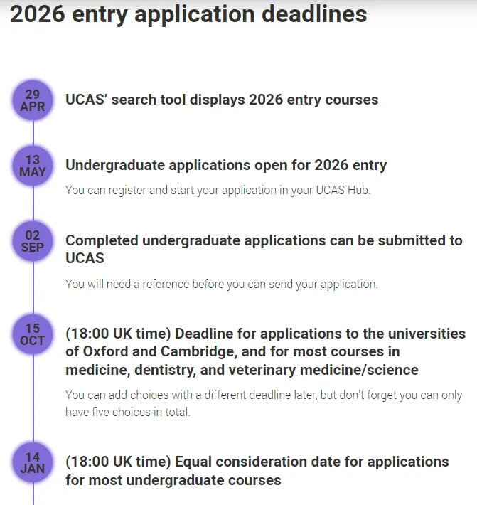 2026fall英本申请时间公布！点击查看！