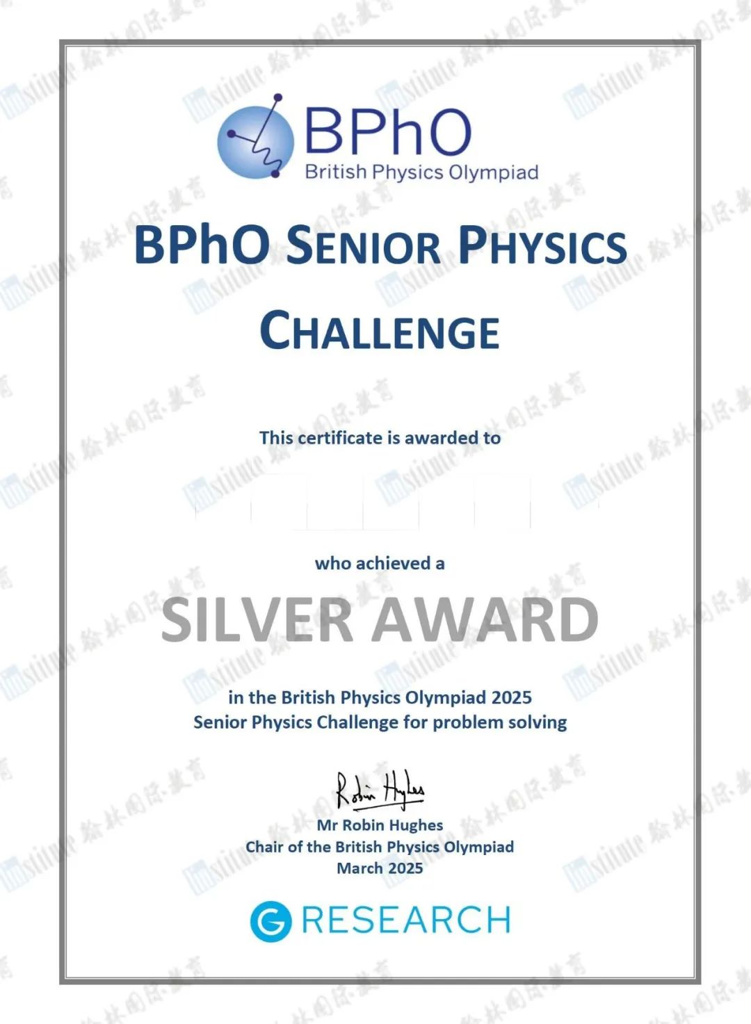 11金14银6铜！BPhO英国物理奥赛前置赛IPC&SPC成绩出炉！Raybet比分
学员满载而归！