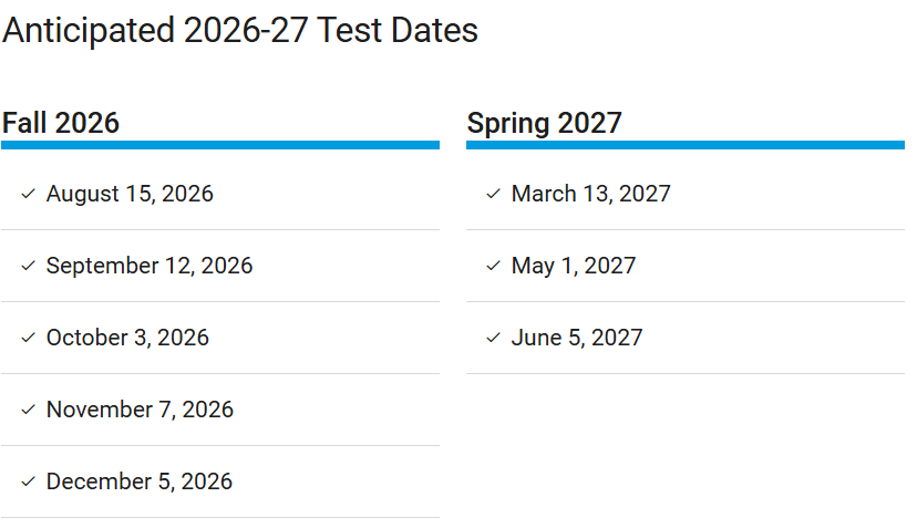 快抢！2025-26年SAT全年考位一次性释出！CB官宣禁用CAS计算器！