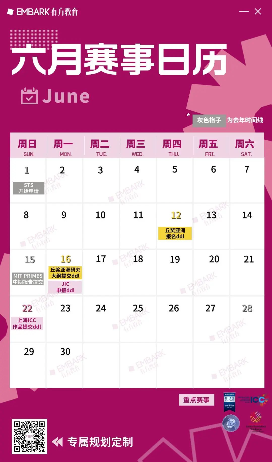 暑期即将来临,你的科研计划安排上了吗?STS、丘奖等高含金量科研赛事正火热备赛中! 暑期即将来临,你的科研计划安排上了吗?STS、丘奖等高含金量科研赛事正火热备赛中!