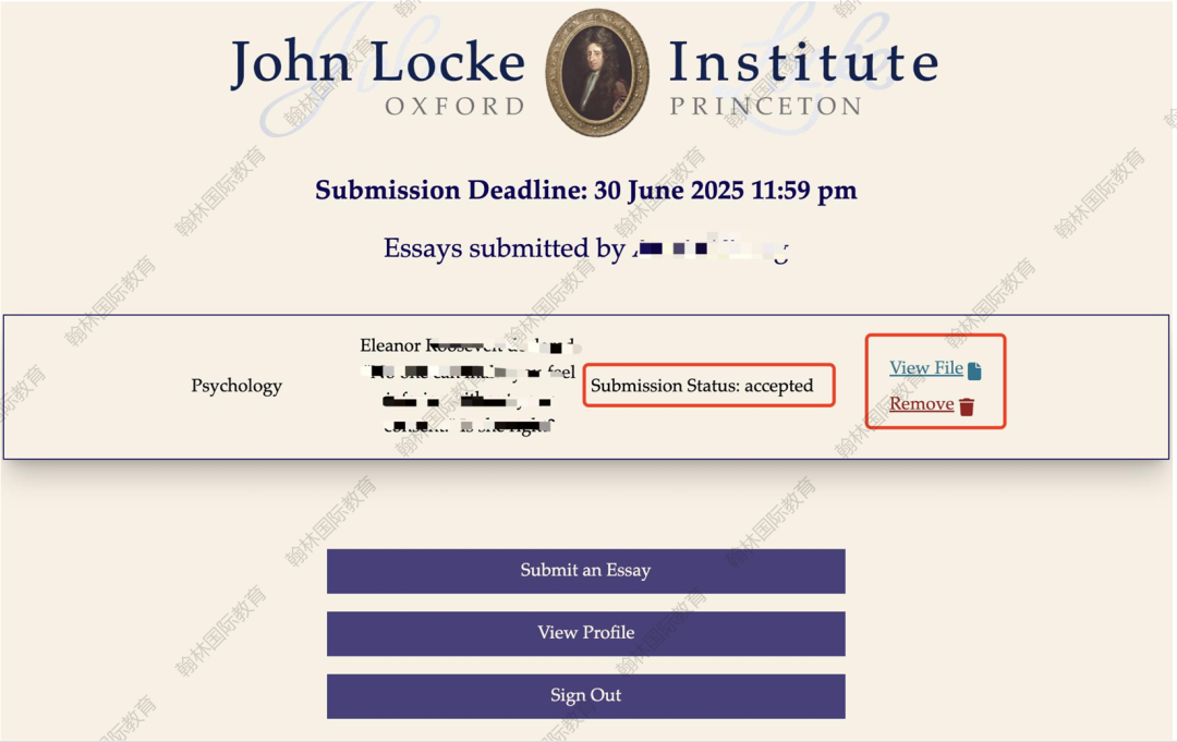 John Locke论文提交再延期！最终截止至7.21！这份保姆级提交攻略请收好~