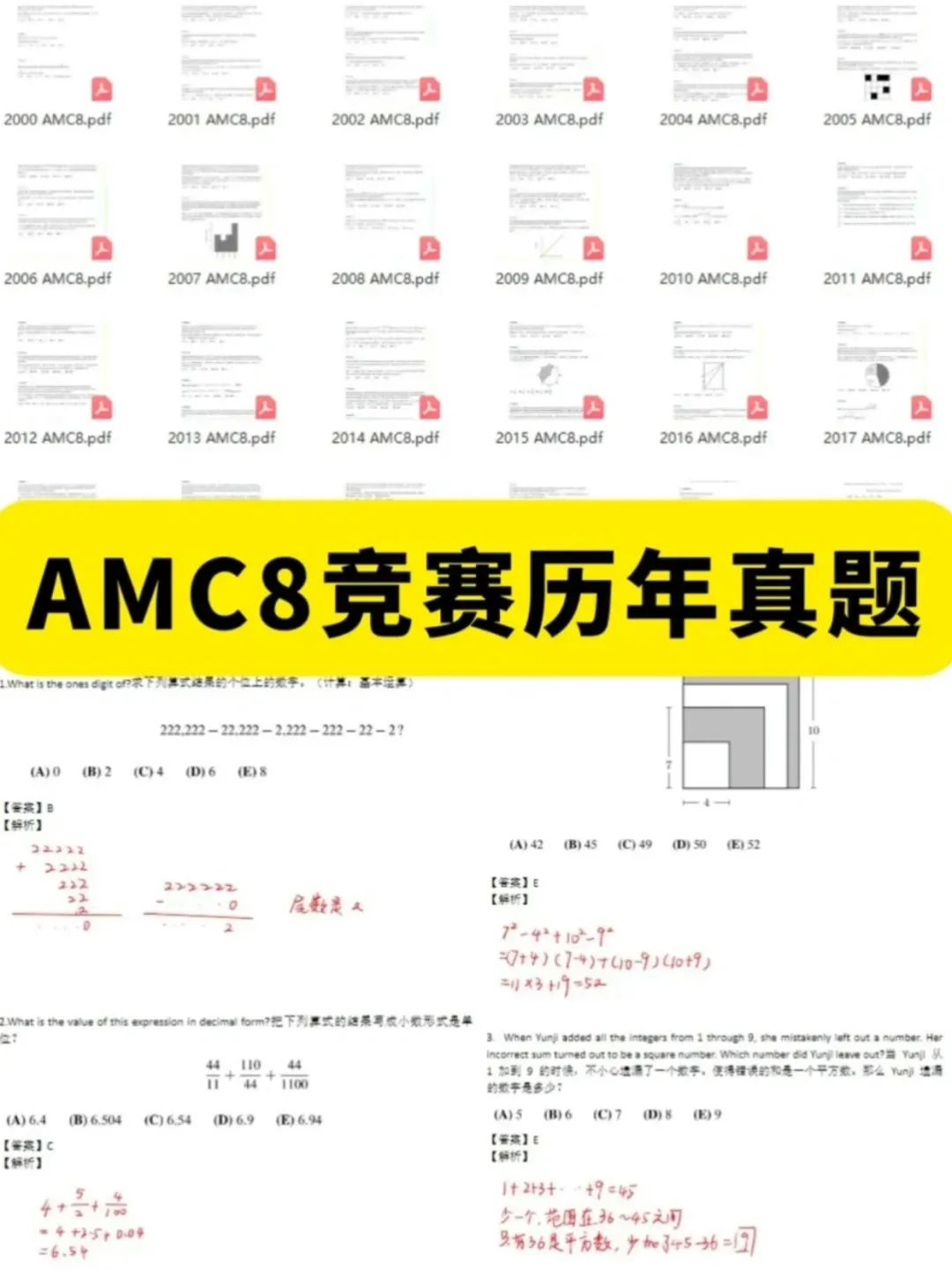 家长须知！ AMC8奖项、评分及获奖价值全解析