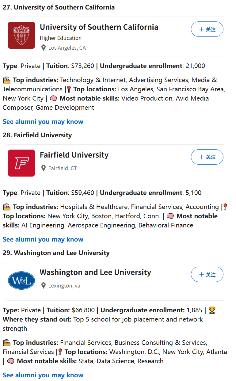 LinkedIn职业榜解析：硅谷/华尔街最爱哪所校？地理位置定生死？