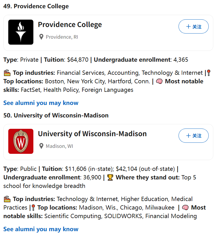 LinkedIn职业榜解析：硅谷/华尔街最爱哪所校？地理位置定生死？