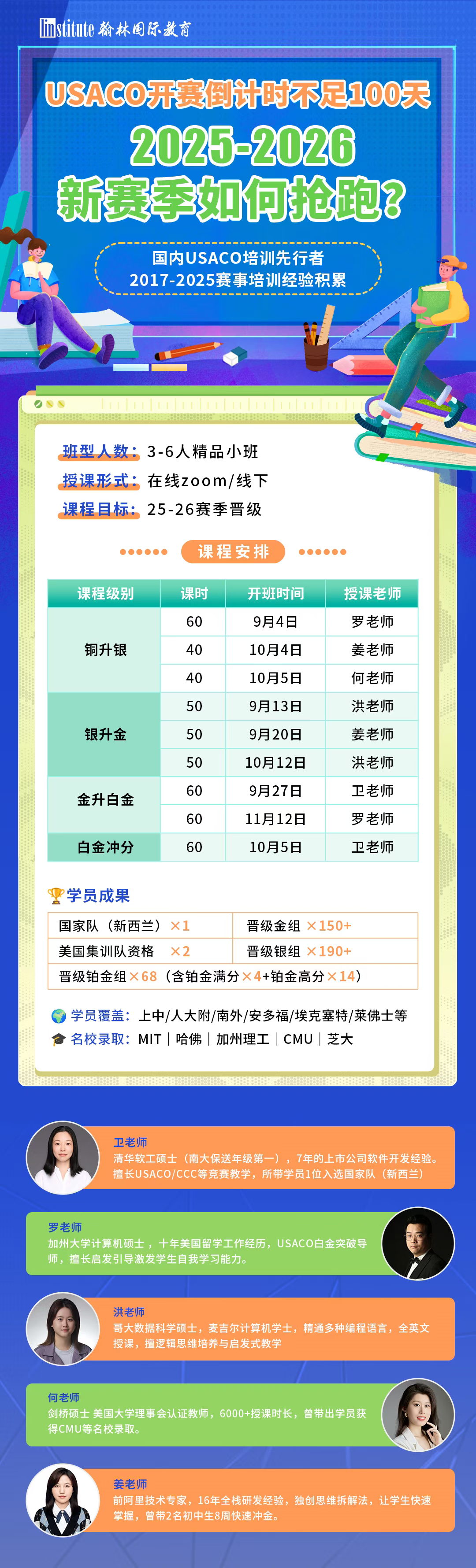 USACO美国计算机奥赛参赛指南 附翰林USACO美国信奥赛秋季班