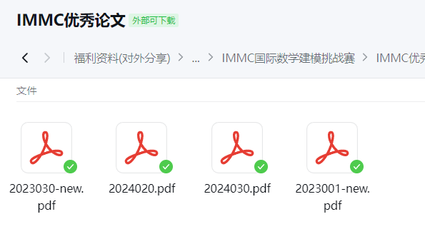 IMMC国际数学建模挑战赛含金量/竞赛信息/竞赛知识点/竞赛难度 附翰林IMMC资料包