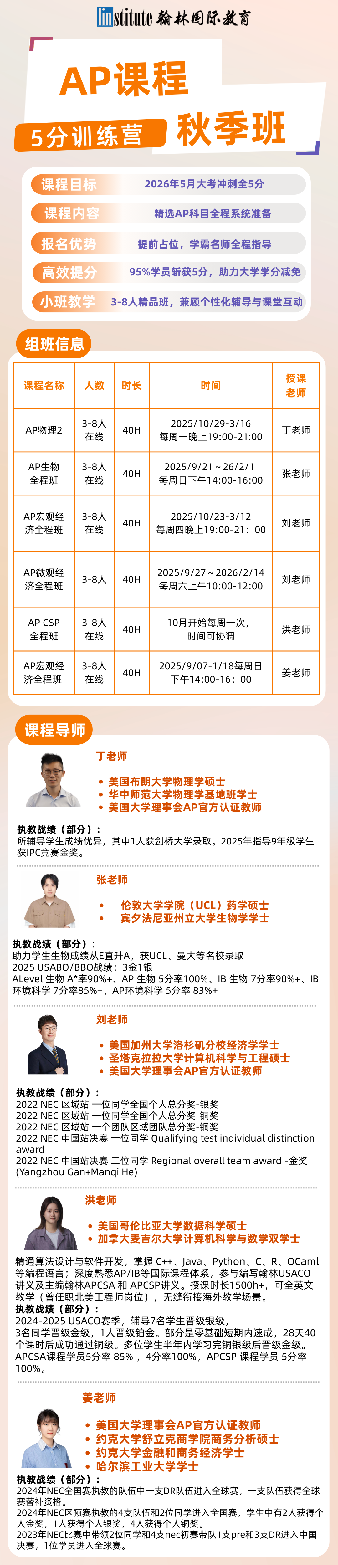 AP课程值得学嘛？学什么？难度大吗？附翰林AP秋季培训班