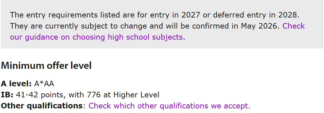 申请必看！2027年剑桥大学入学要求发布！新增专业、笔试更新、托福政策全解读！