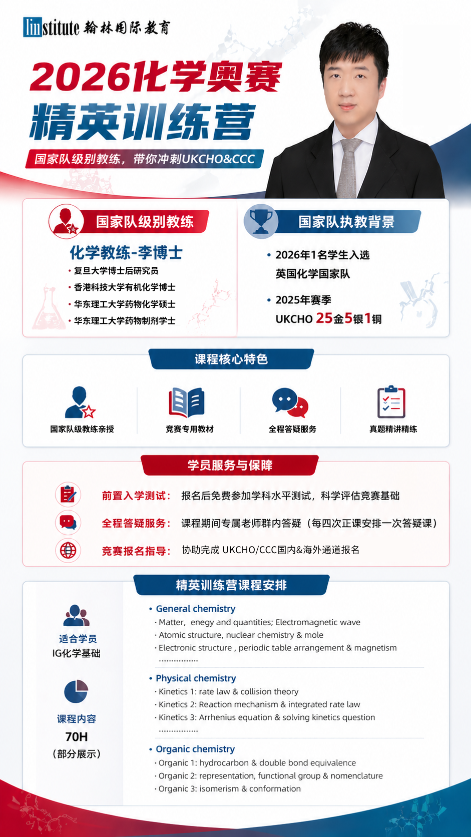 CCO&UKChO化学奥赛2026新赛季开启！奥赛精英训练营助你冲金！