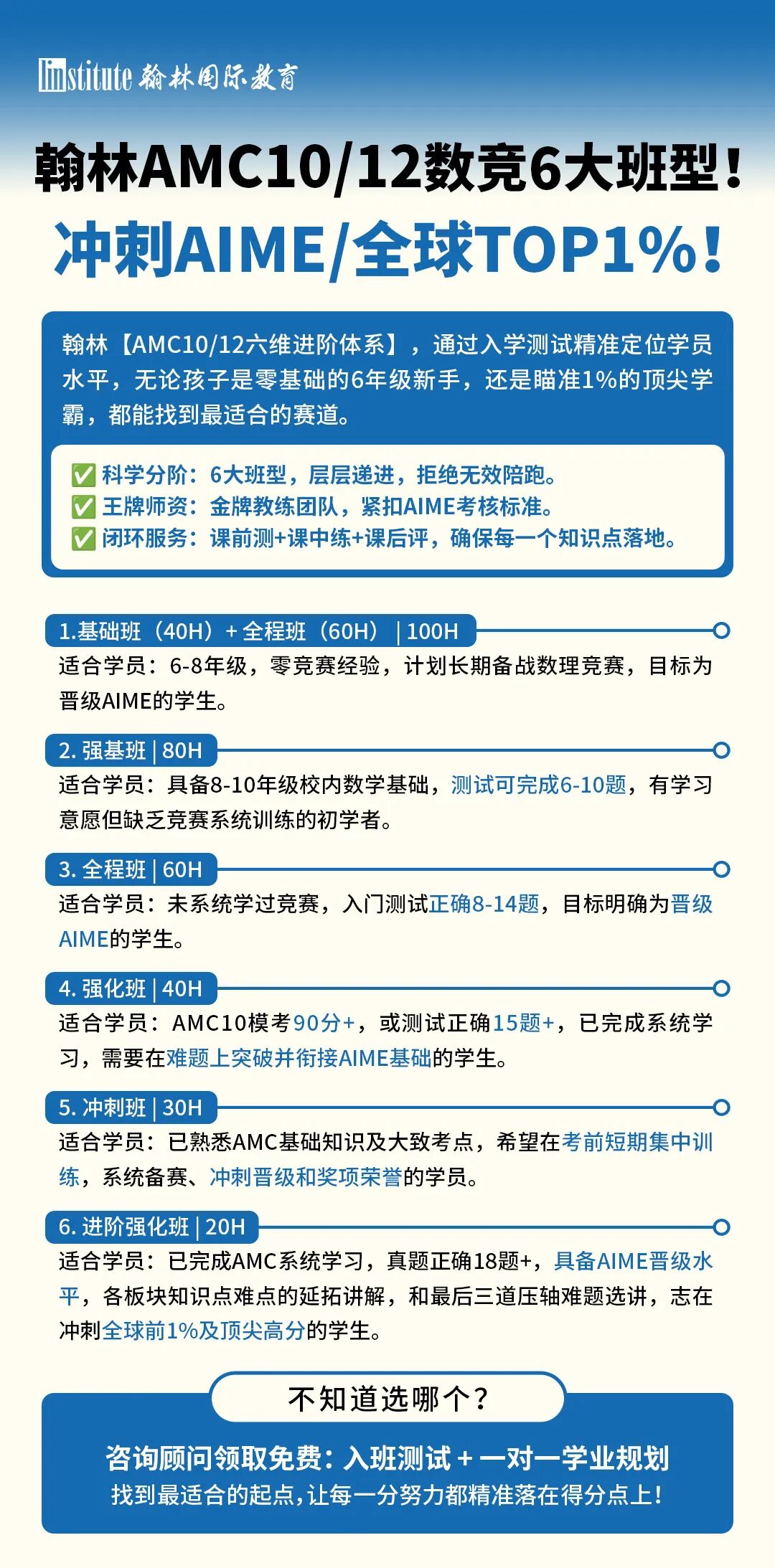 26-27赛季AMC10/12数竞报名中!数学博士体验课,带你分析解题思路! 26-27赛季AMC10/12数竞报名中!数学博士体验课,带你分析解题思路!